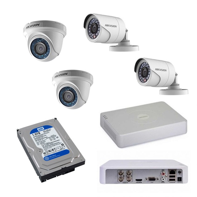 Combo2camarainterioresmas2exteriorDVRde4CHmasDiscoDuro