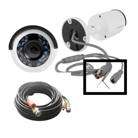 conectores bnc con camara